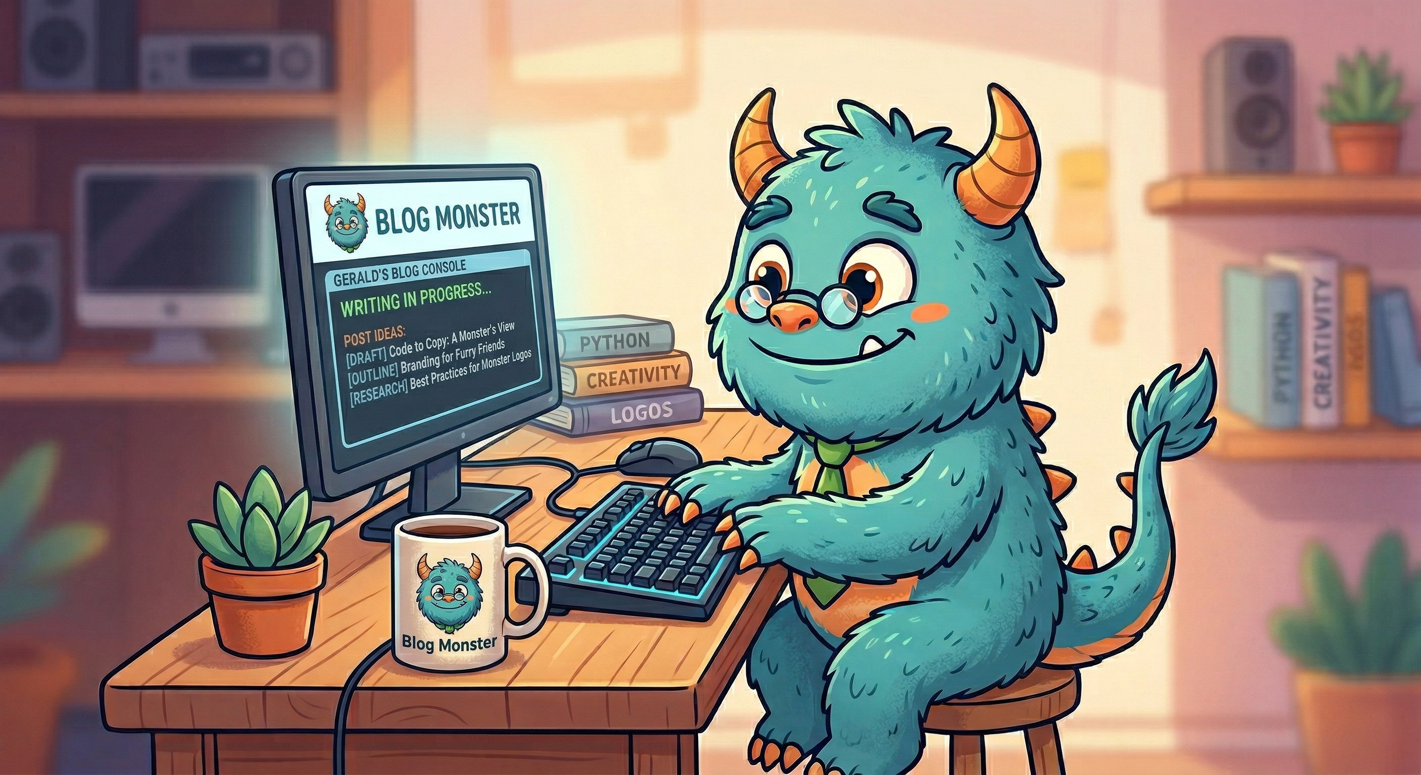 Blog Monster — AI blog writer at work